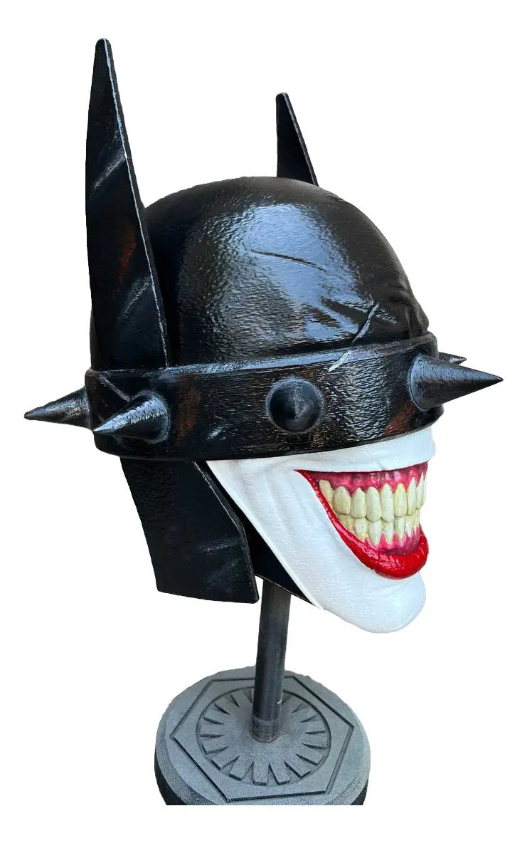Cosplay Batman - Casco Batman Who Laughs - Batman Que Rie Negro Unitalla