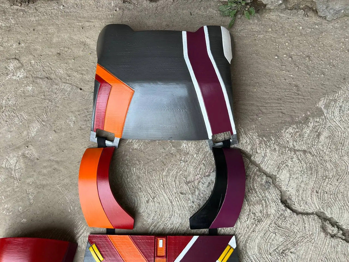 Cosplay Sabine Wren - Armadura Completa Gris Oscuro Unitalla