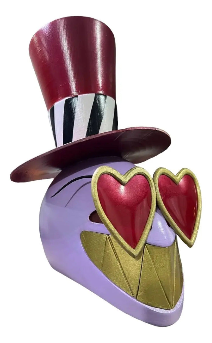 Cosplay Hazbin Hotel - Valentino Mascara Rojo Unitalla