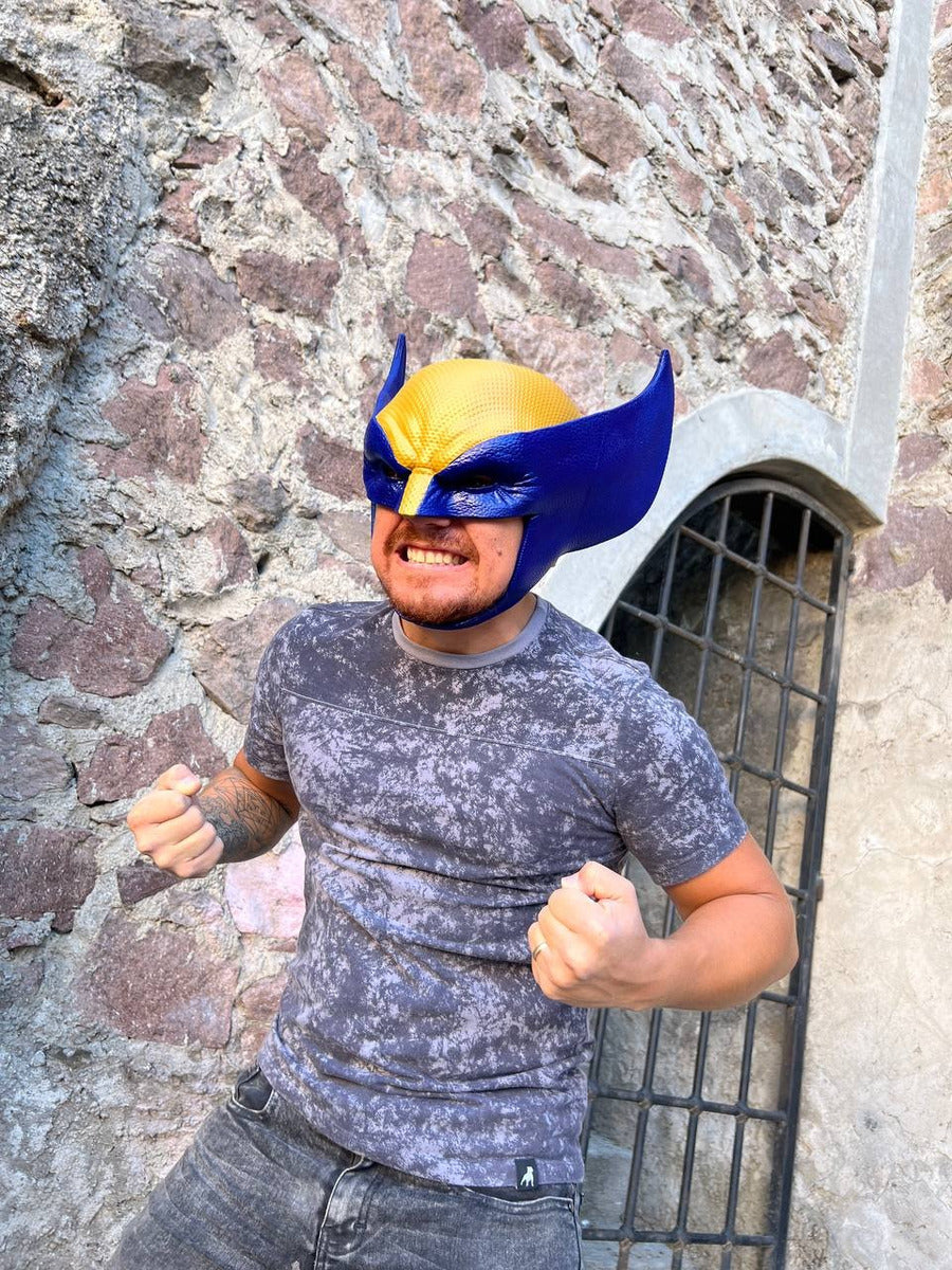 Mascara Wolverine X-Men Amarillo Wolverine