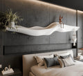 Decoracion Hogar - Repisa Cabecera Moderna - 1.78 M De Largo Blanco