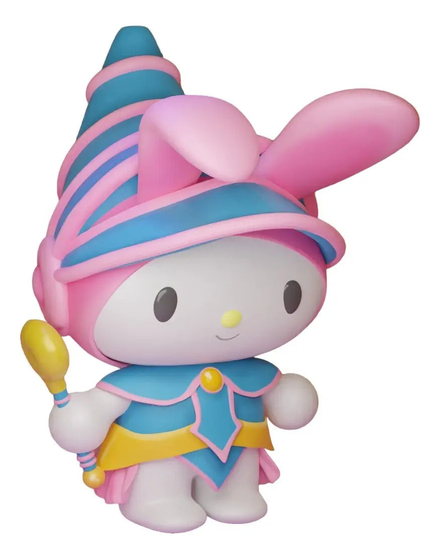 Figura Yu-Gi-Oh! X Hello Kitty - 10Cm - Impresa En 3D