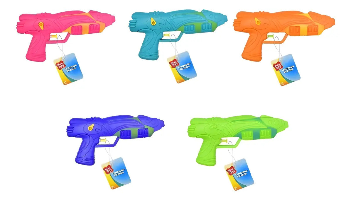 Pistolas De Agua De Juguete Para Niños - 15 Piezas - 15 Pzas Colores Variados