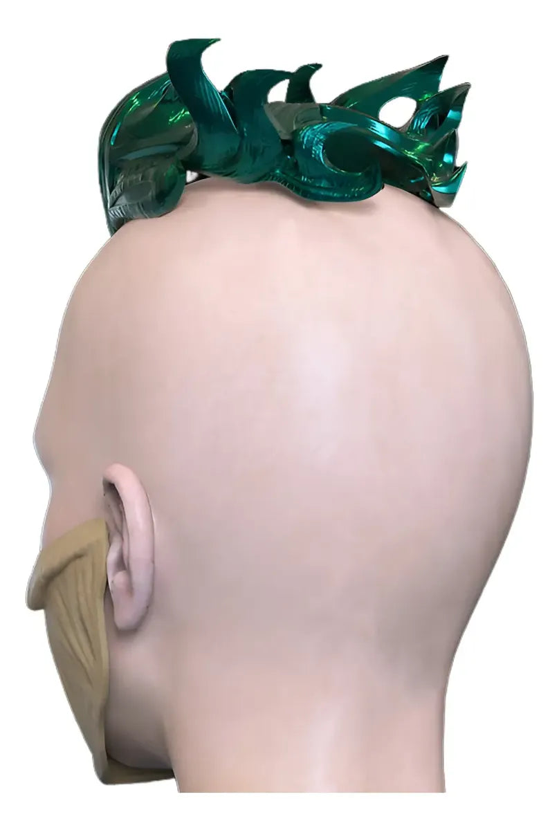 Cosplay Agatha All Along - Rio - Mascara Y Tiara Muerte Verde Oscuro Unitalla