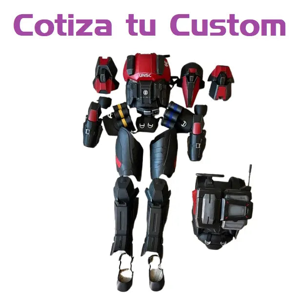 Cosplay Halo Odst - Armadura Rookie Negro Unitalla
