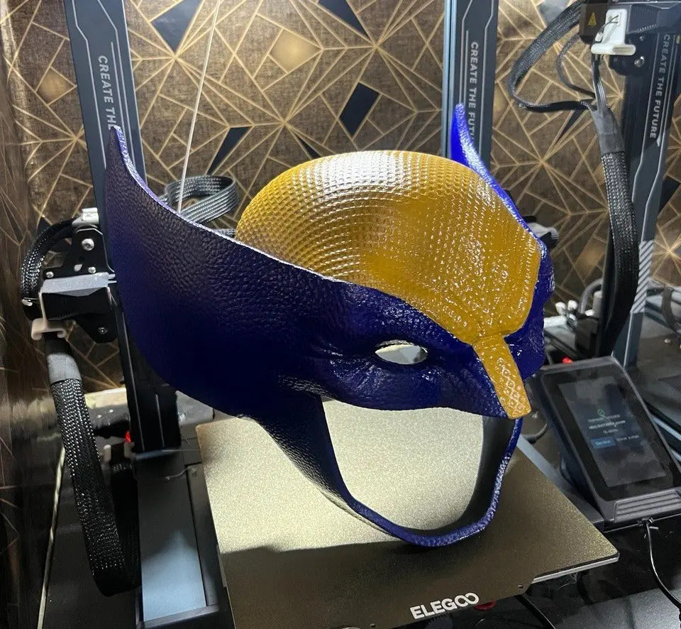 Mascara Wolverine X-Men Amarillo Wolverine