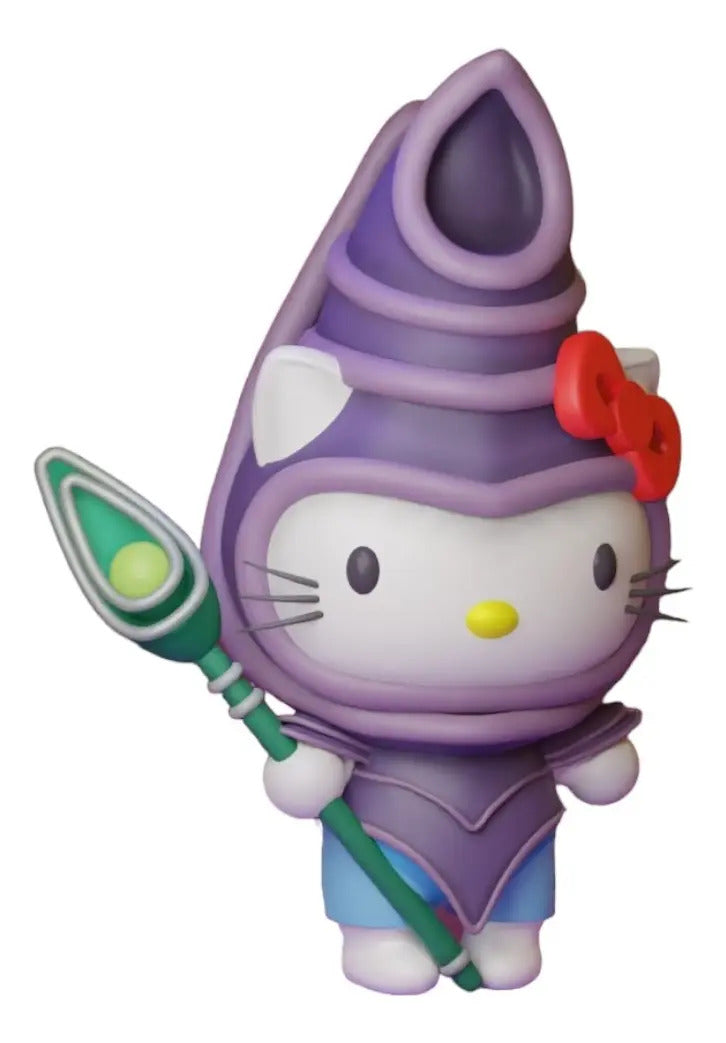 Figura Yu-Gi-Oh! X Hello Kitty - 10Cm - Impresa En 3D