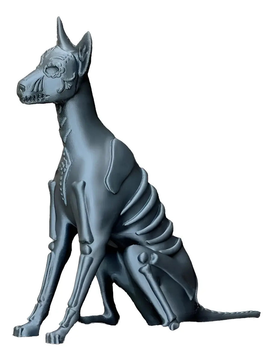 Xoloitzcuintle Miniatura A Escala - Impreso En 3D Negro