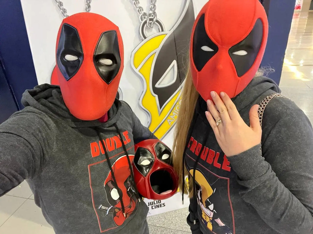 Mascara Deadpool Marvel Rojo Deadpool
