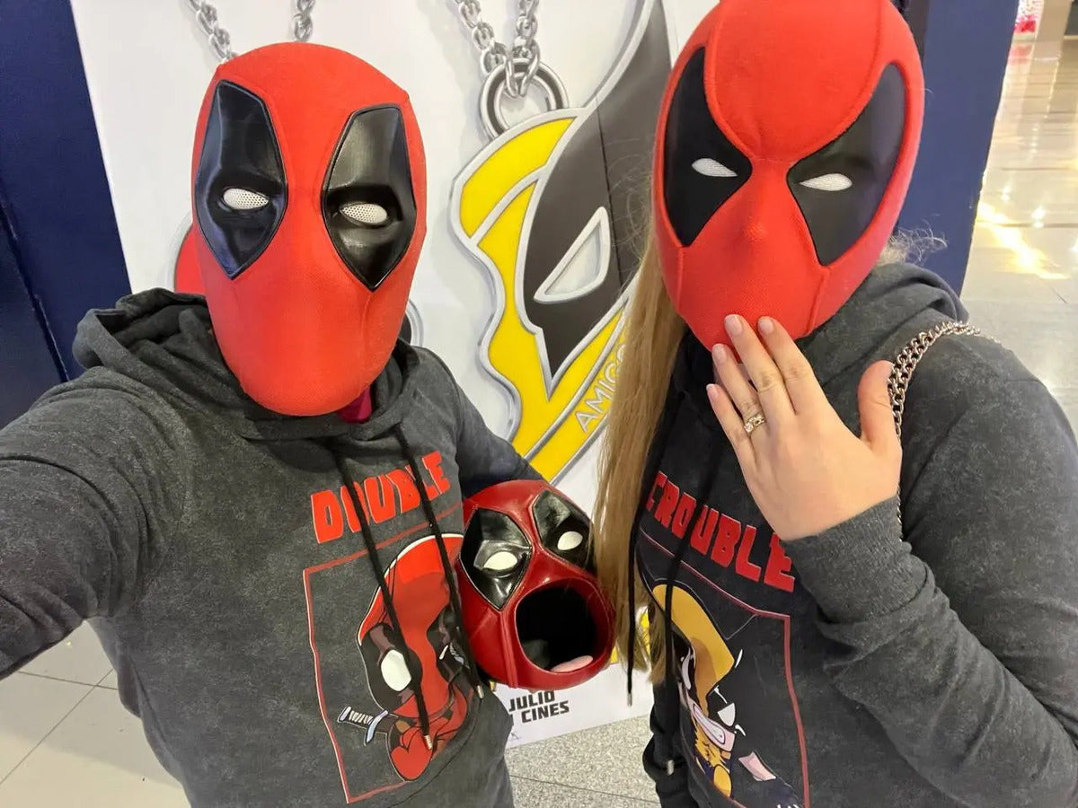 Mascara Deadpool Marvel Rojo Deadpool