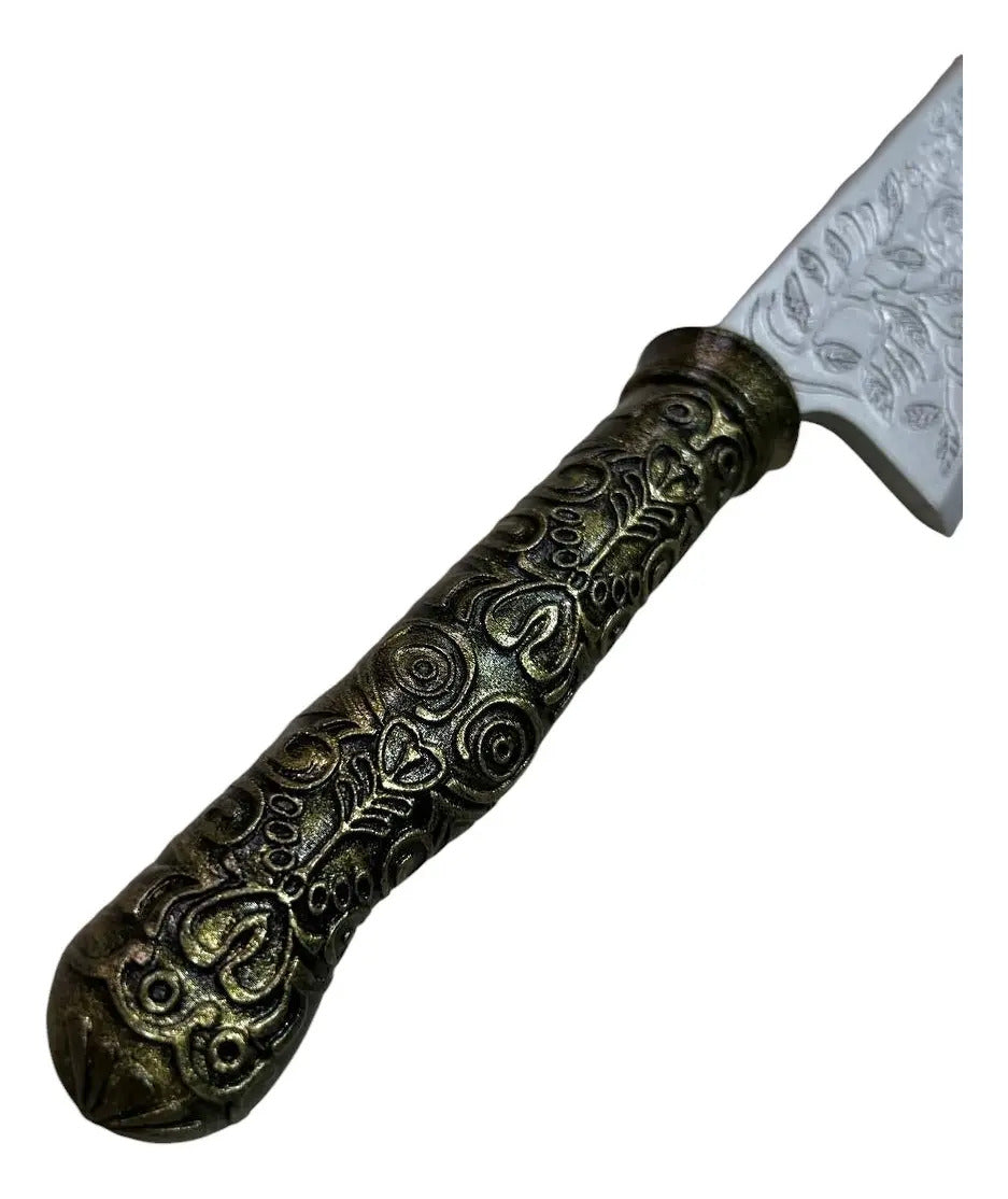 Daga Vorpal - Alice Madness Returns - Cosplay Plateado 40 Cm X 5 Cm X 3 Cm