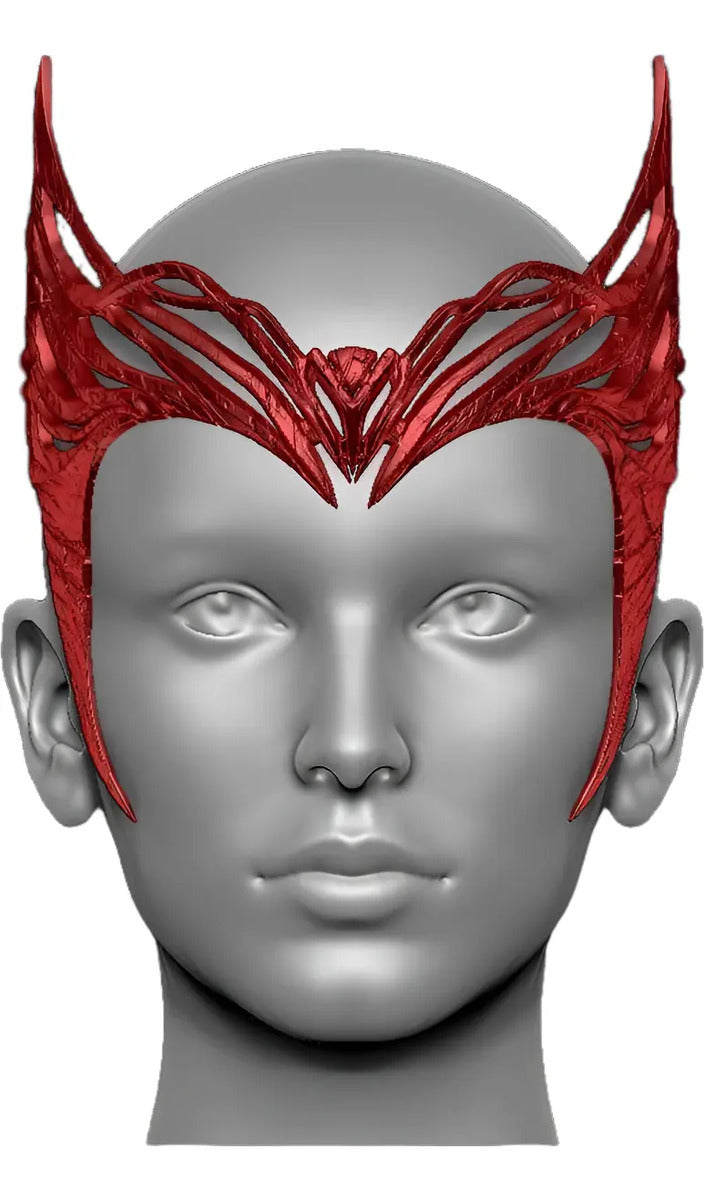 Cosplay Marvel - Tiara Scarlet Witch - Wanda Maximoff Rojo Adulto