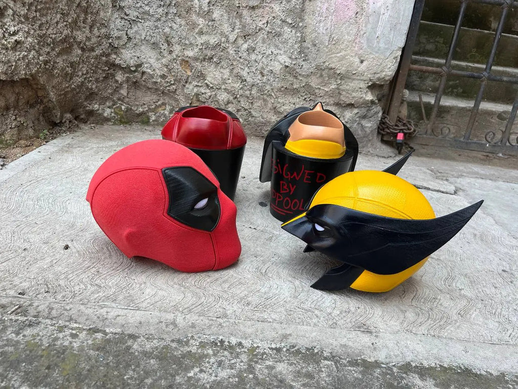 Cosplay Wolverine - Mascara Wolverine Deadpool 3 Amarillo Adulto