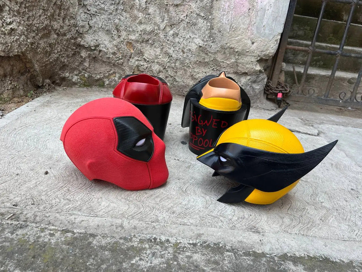 Cosplay Wolverine - Mascara Wolverine Deadpool 3 Amarillo Adulto