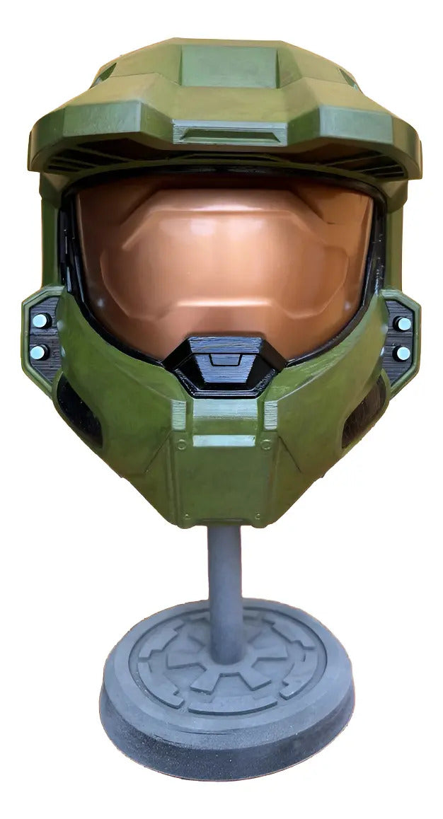Cosplay Halo - Casco Master Chief - Halo Infinite Verde Musgo Adulto