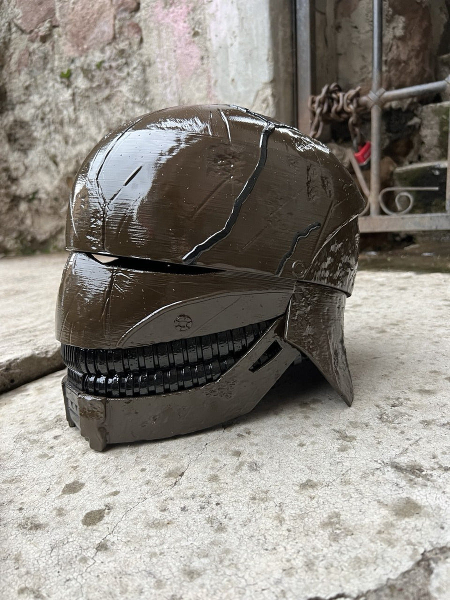 Cosplay The Acolyte - The Stranger - Casco Impreso En 3D Cobre Unitalla-Adulto
