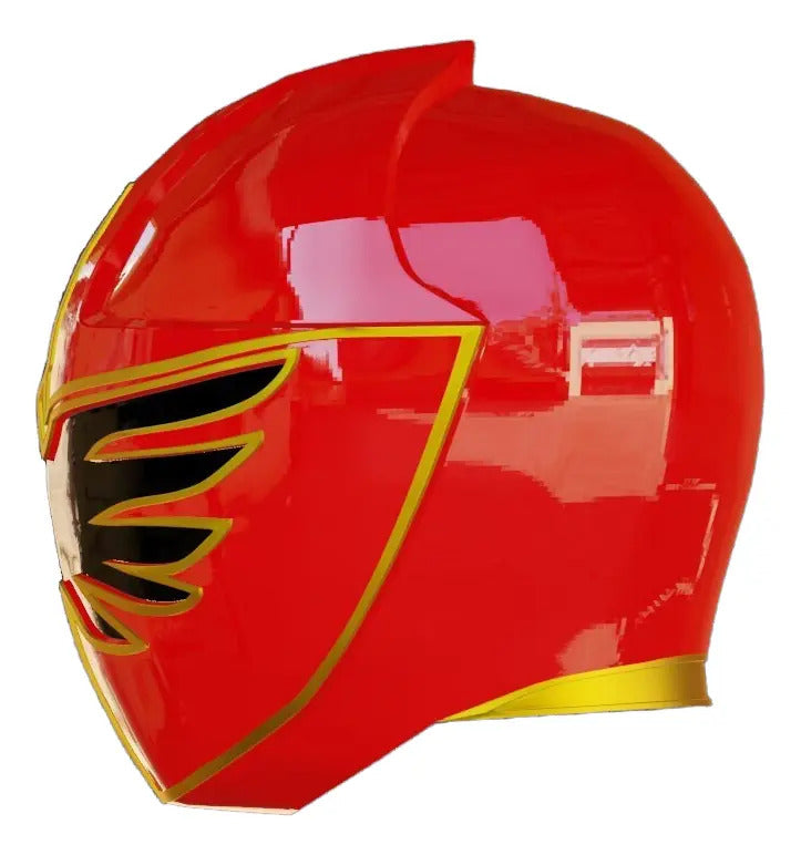 Cosplay Power Rangers - Casco Mystic Force Red Ranger Rojo Unitalla
