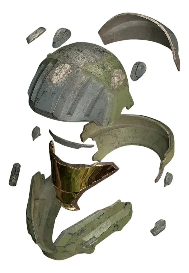 Cosplay Halo - Casco Cqb Verde Musgo Unitalla