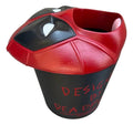 Palomera Deadpool 3 - Deadpool - Impresa En 3D Rojo Y Negro