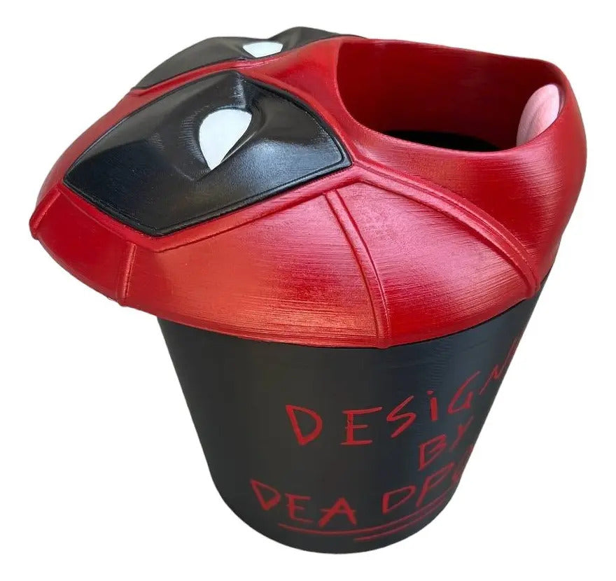 Palomera Deadpool 3 - Deadpool - Impresa En 3D Rojo Y Negro