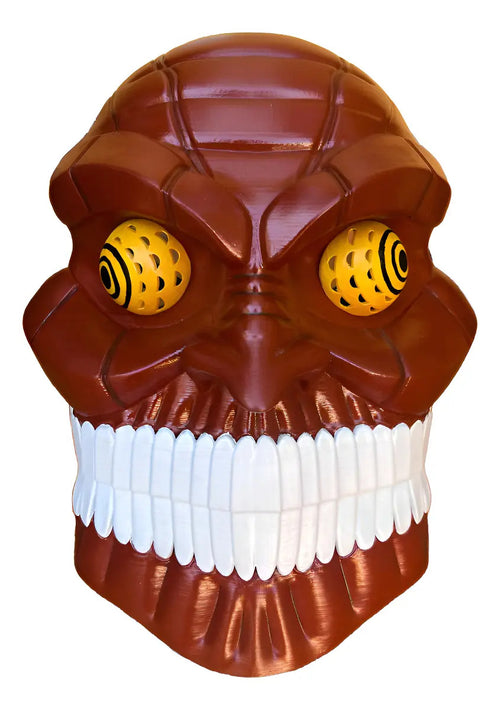 Cosplay Dandadan - Mascara Fija Turbo Granny Chocolate Unitalla