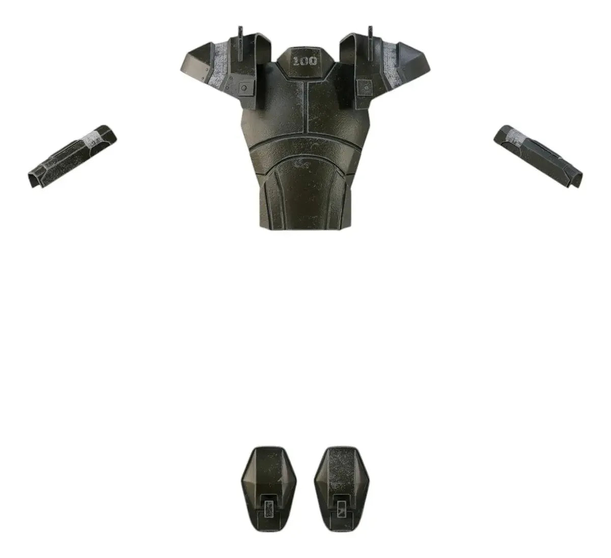 Cosplay Fallout - Armadura Ranger Elite Verde Musgo Unitalla